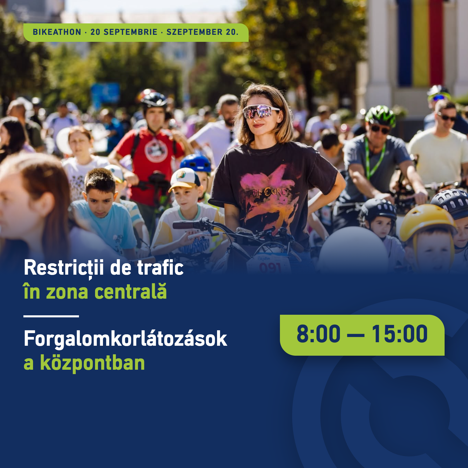 Restricții de circulație în centrul orașului!